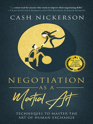 cover image of Negotiation as a Martial Art